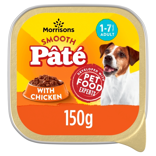 Morrisons Dog Food Chicken Pate 150g