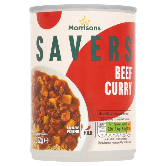 Morrisons Savers Beef Curry  392g