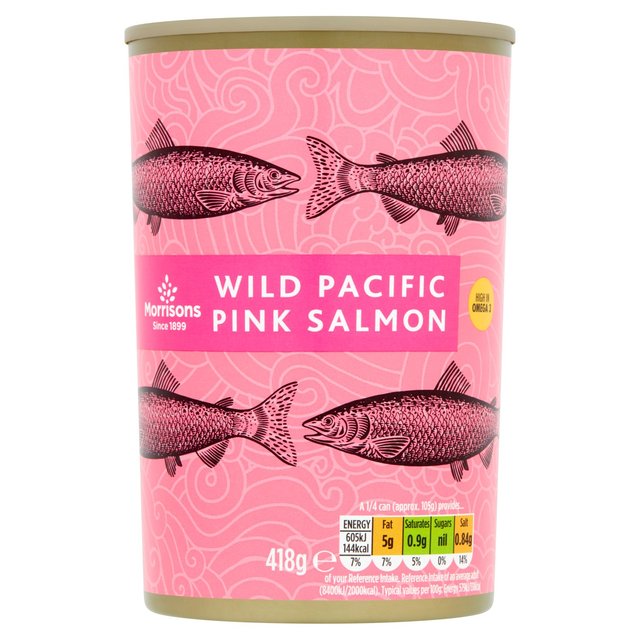 Morrisons Wild Pacific Pink Salmon (418g) 418g