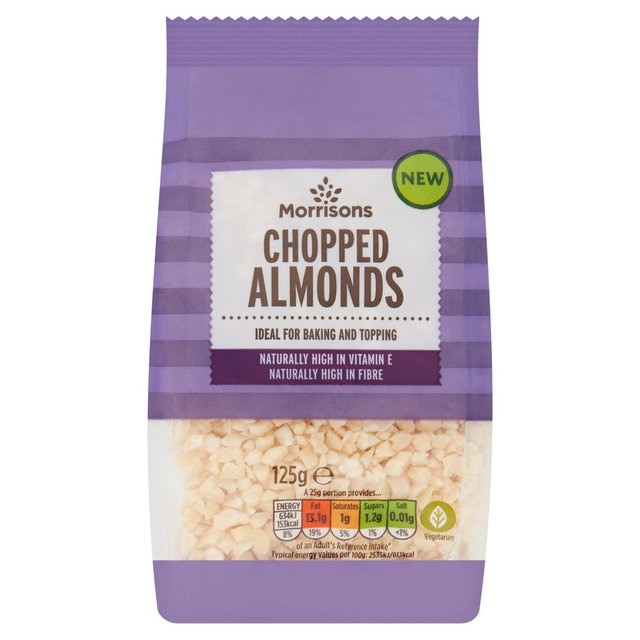 Morrisons Chopped Almonds 125g