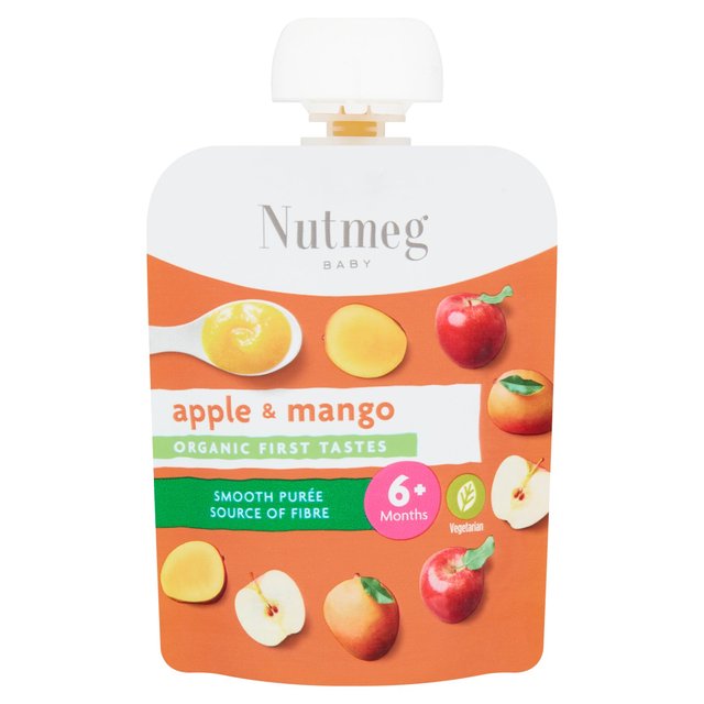 Nutmeg Apple & Mango Baby Food 6M+  70g