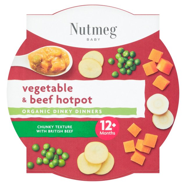 Nutmeg Vegetable & Beef Hotpot Baby Food 12M+  200g