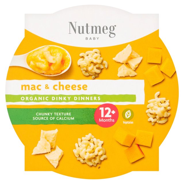 Nutmeg Mac & Cheese Baby Food 12M+  200g