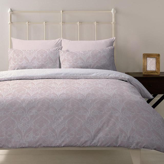 Morrisons Paisley Print 100% Cotton King Duvet Set 