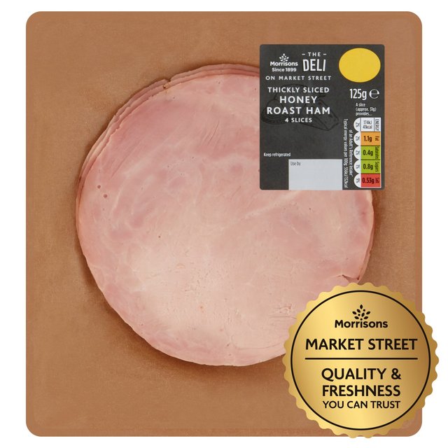 Market Street Deli Honey Roast Ham 125g