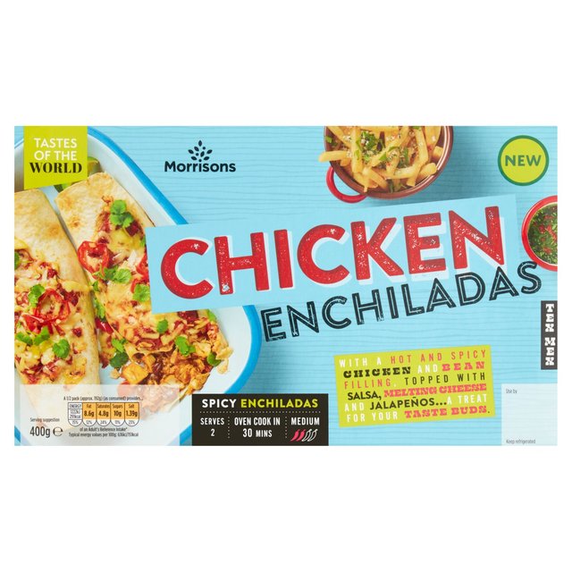 Morrisons Chicken Enchiladas  400g