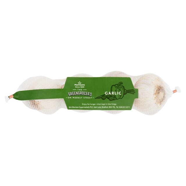 Morrisons Garlic Pack 4 per pack