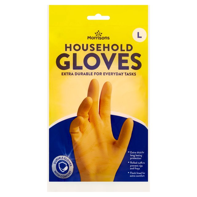 Morrisons Extra Wear Gloves Large 