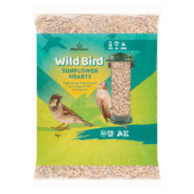 Morrisons Wild Bird Sunflower Hearts 1kg