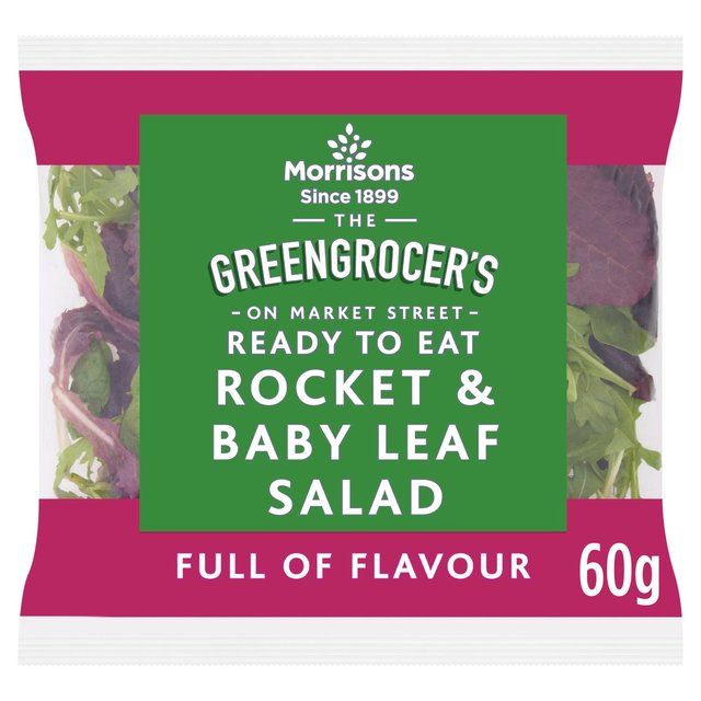 Morrisons Rocket & Baby Leaf Salad 60g