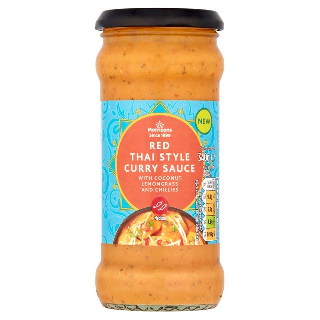 Morrisons Red Thai Cooking Sauce  340g