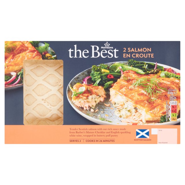 Morrisons The Best 2 Salmon En Croute  450g