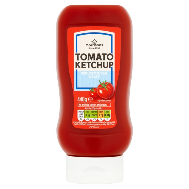 Morrisons Reduced Salt & Sugar Tomato Ketchup 440g