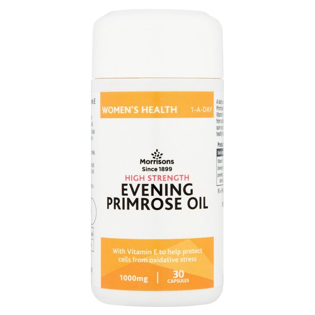 Morrisons High Strength Evening Primrose Oil 1000 Mg 30 per pack