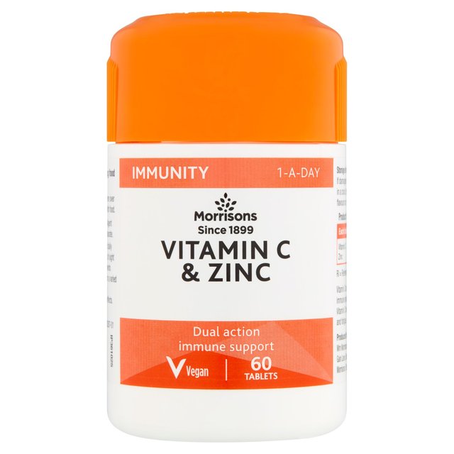 Morrisons Vitamin C & Zinc 60 per pack