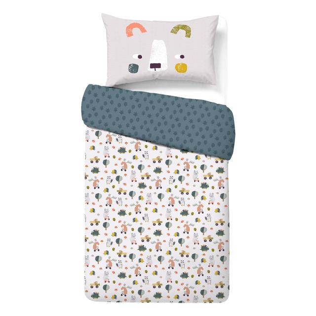 Morrisons Easy Care Woodland Transport Single Duvet Set 