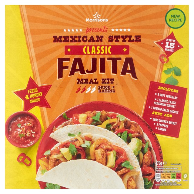 Morrisons Fajita Kit 475g