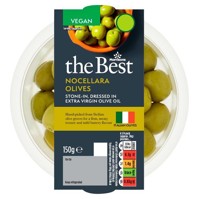 Morrisons The Best Nocellara Olives  150g