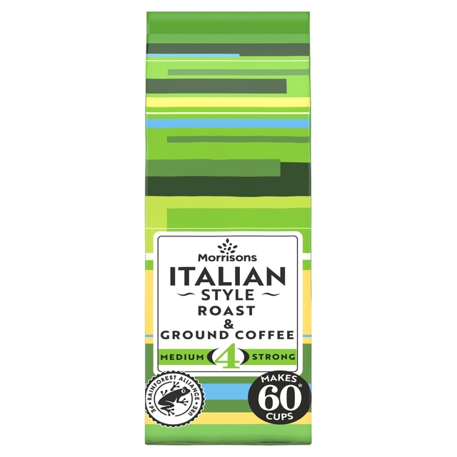 Morrisons Italian Roast & Ground Coffee 454g