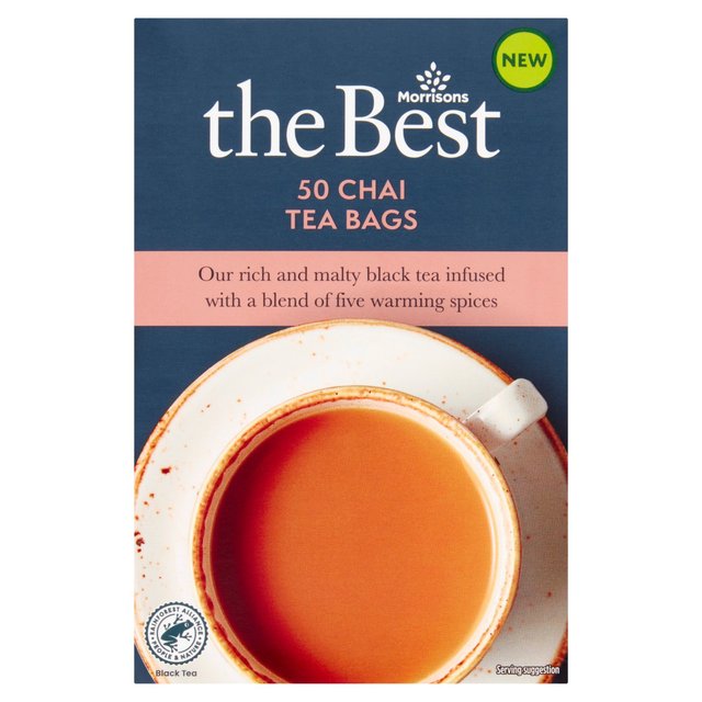 Morrisons The Best Chai 50 Tea Bags 100g