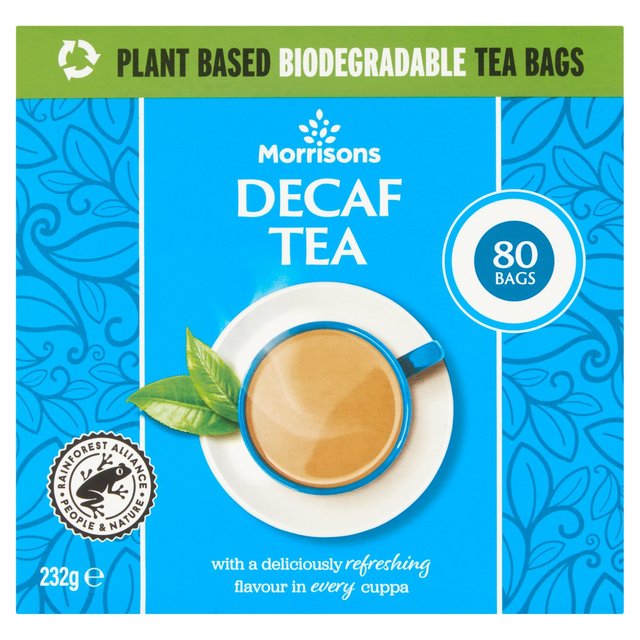 Morrisons Decaff Tea Bags 80 Pack 232g