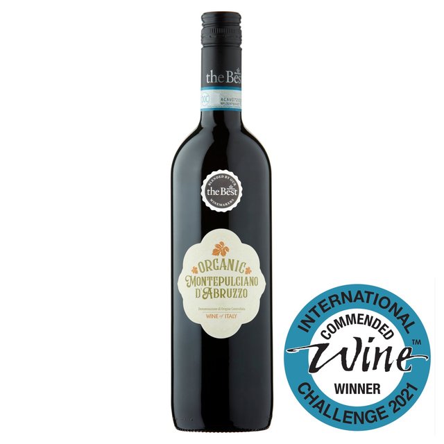 Morrisons The Best Organic Montepulciano D'Abruzzo 75cl