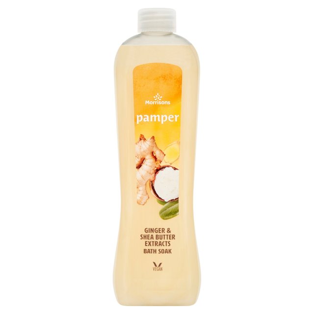 Morrisons Ginger & Shea Butter Bath Soak 500ml