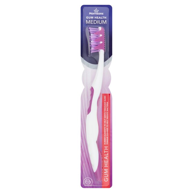 Morrisons Gum Health Medium Toothbrush 