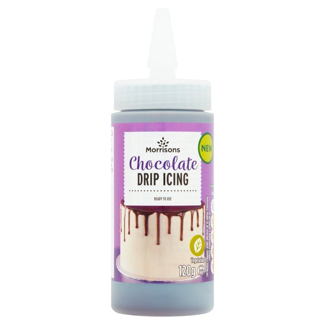 Morrisons Chocolate Drop Icing 120g