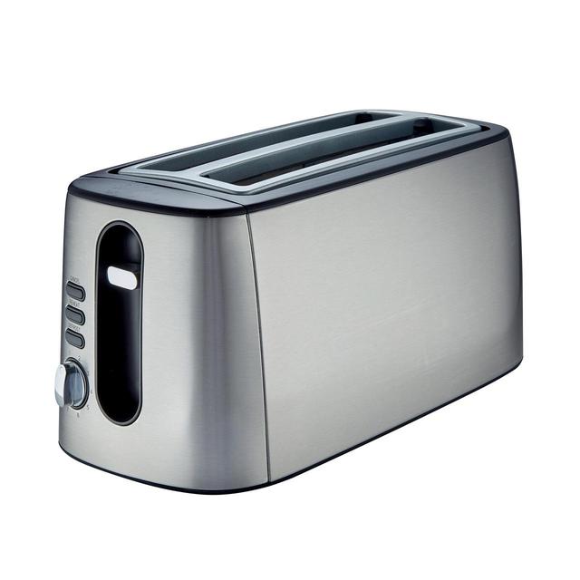 Nutmeg Home Roma 4 Slice Long Slot Toaster 