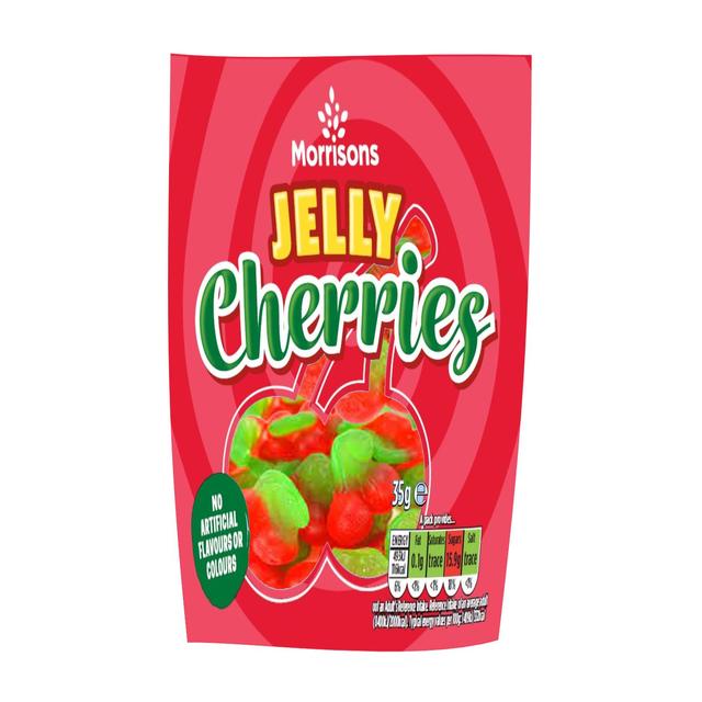 Morrisons Jelly Cherries 35g