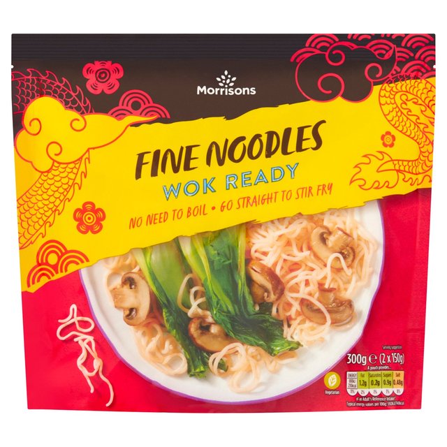 Morrisons Straight To Wok Fine Thread Noodles 300g