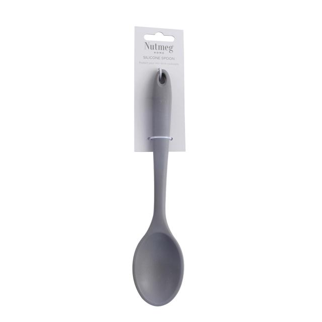 Nutmeg Home Silicone Spoon Grey 