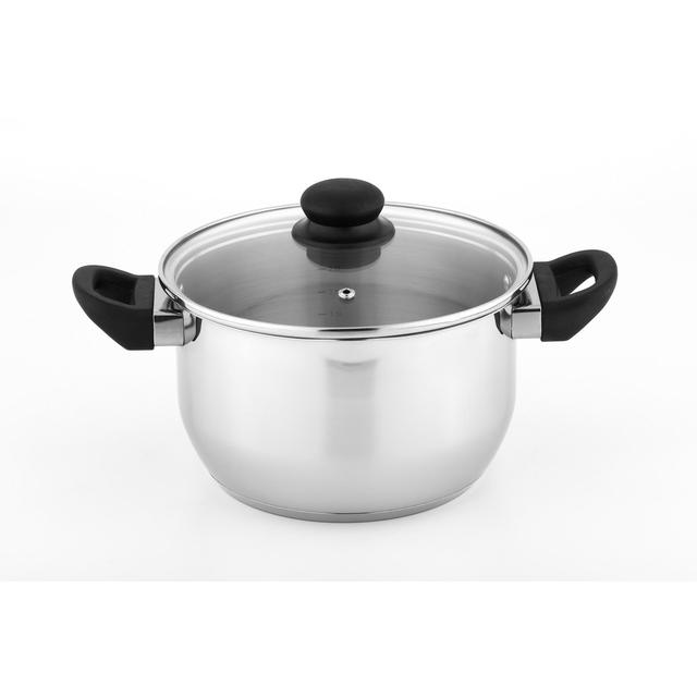 Nutmeg Home Stainless Steel Stockpot 20cm 