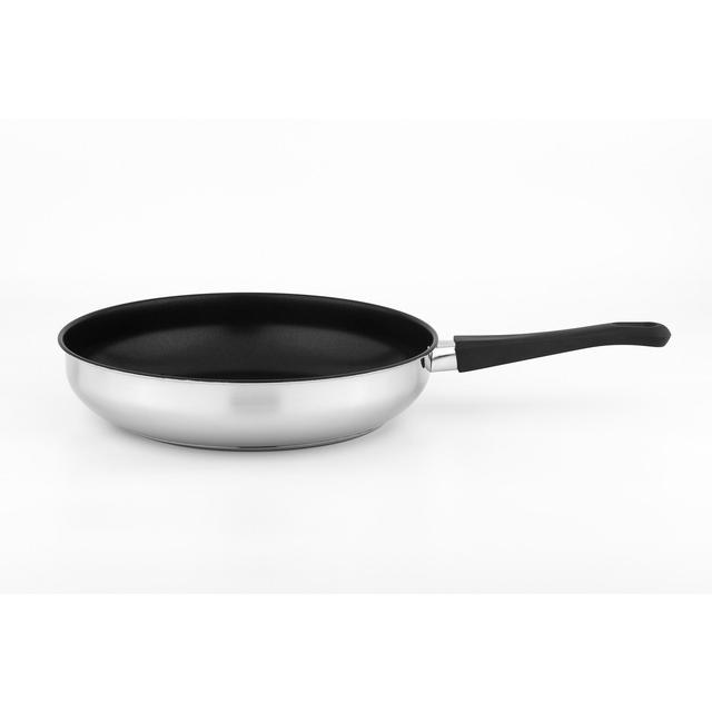 Nutmeg Home Stainless Steel Frying Pan 28cm  