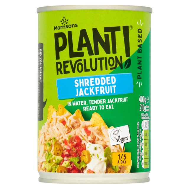 Morrisons Plant Revolution Shredded Jackfruit In Water (400g) 210g