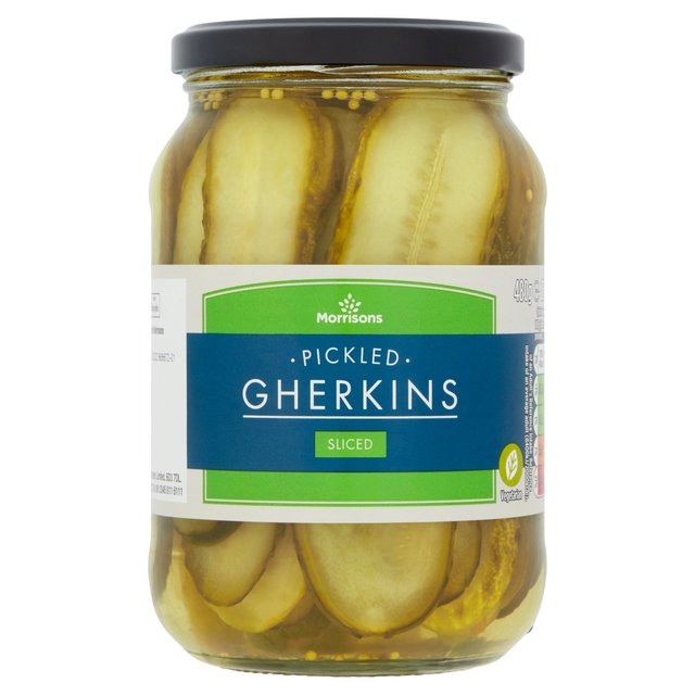 Morrisons Pickled Gherkins Sliced 480g