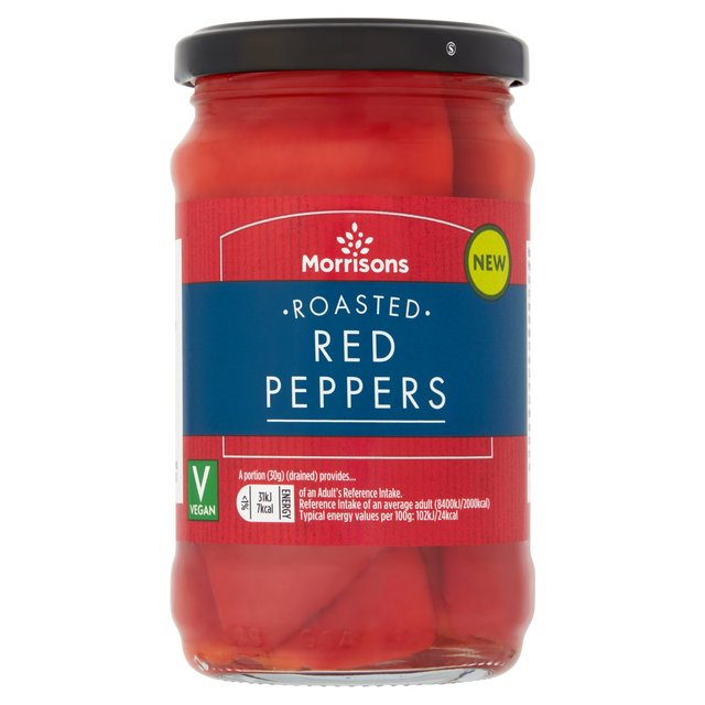 Morrisons Roasted Red Peppers (295g) 295g