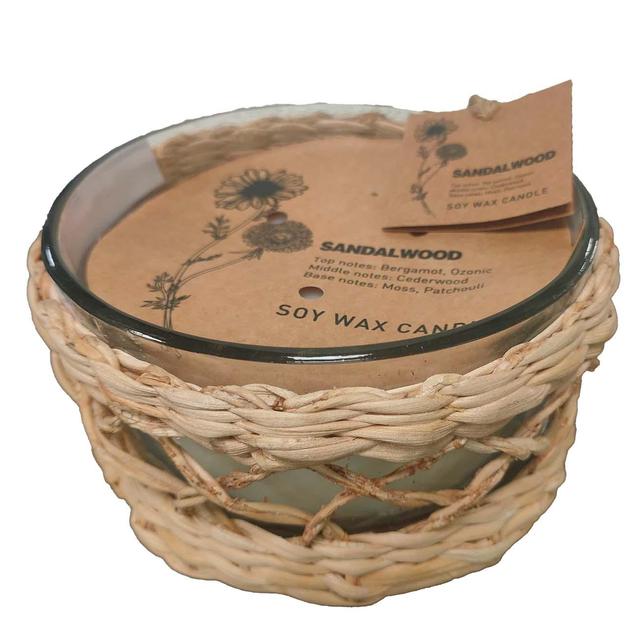 Nutmeg Home Habitation Banana Rope Soy Multi Wick Candle 