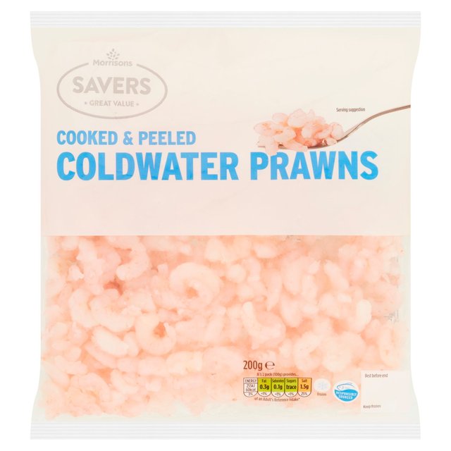 Morrisons Savers Frozen Prawns  200g