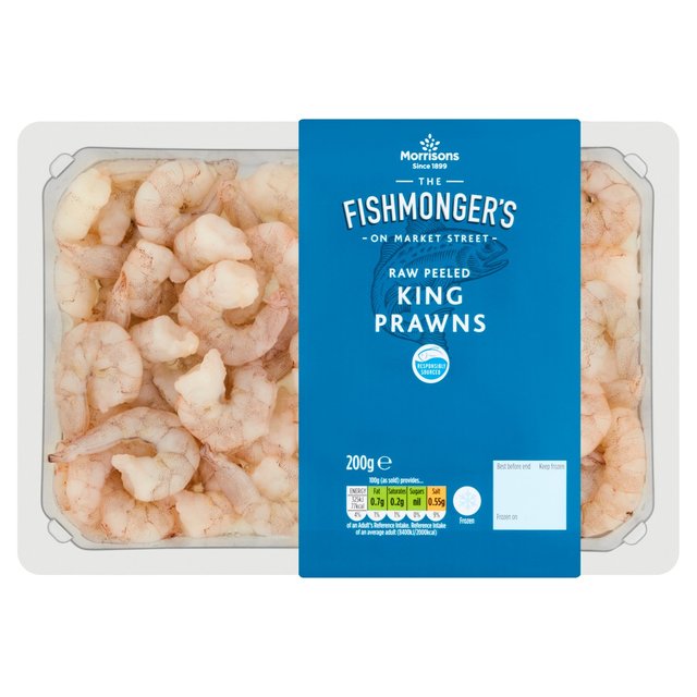 Morrisons Market Street Raw Peeled King Prawns 200g