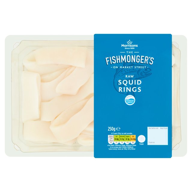 Morrisons Market Street Raw Squid Rings 250g