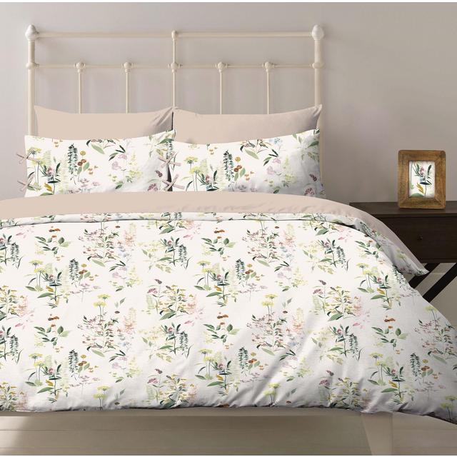 Nutmeg Rooted Floral Duvet Set Double  