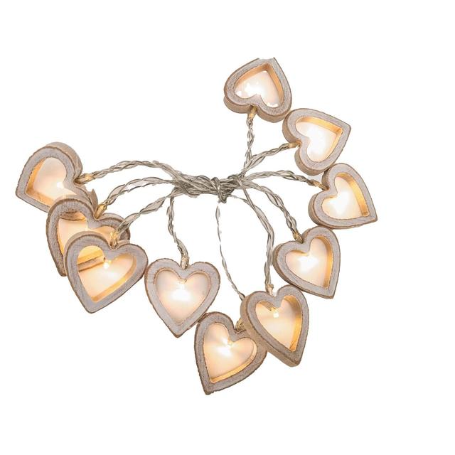 Nutmeg Home Heart String Lights 
