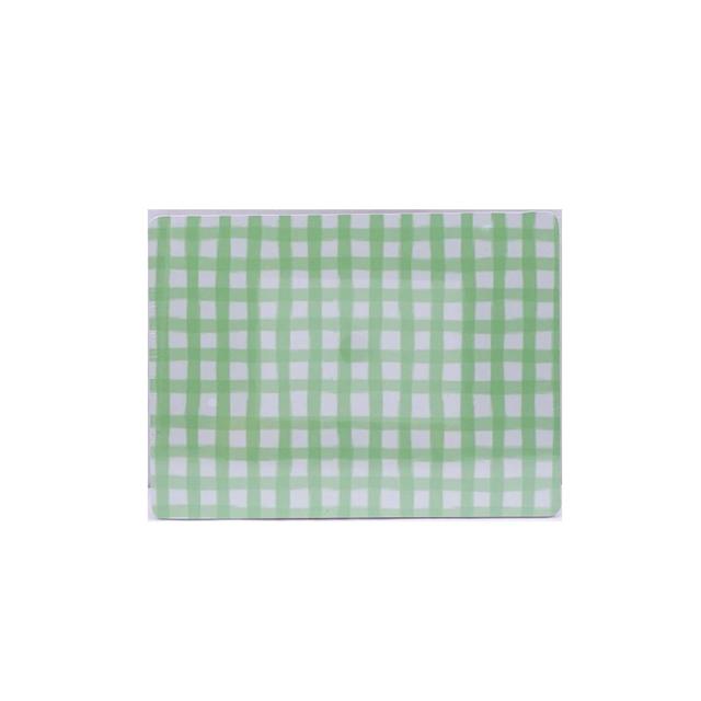 Nutmeg Home Gingham Cork Back Mats 4 per pack