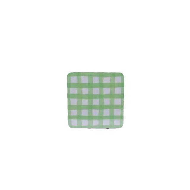 Nutmeg Home Gingham Cork Back Coasters 4 per pack