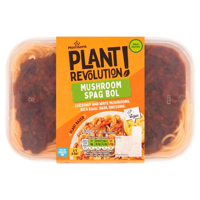 Morrisons Plant Revolution Mushroom Bolognese 400g