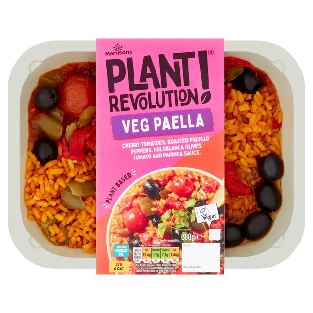 Morrisons Plant Revolution Vegetable Paella 350g