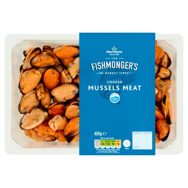 Morrisons Market Street Cooked Mussel Meat 400g