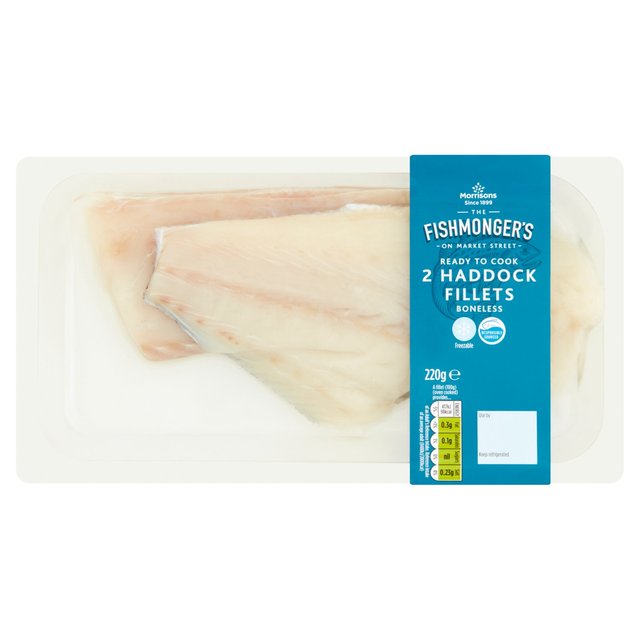 Morrisons Market Street 2 Haddock Fillets 220g